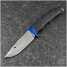 (#RK-RITSU-BL) Rockstead RITSU ZDP Blue Guard Mirror Polished - Front
