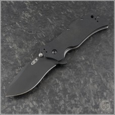 (#ZT-0350) Zero Tolerance 0350 Black Plain (2011 Model) - Front