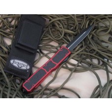 Microtech Makora Fireant Tactical - Double Edge - Black - Plain