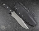 (#104-10) Microtech Arbiter Stonewash Plain - Back
