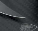 Microtech Knives Other OSS Cobra Clip Point Automatic Folder S/A Knife (3.3in Black Plain S35-VN) 137-1T-LS - Additional View