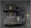 (#MTC-0367) Marfione Custom Scarab II Spike Grind Damascus - Additional View