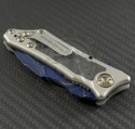 Guardian Tactical Custom Titanium Exilis S/E Flipper S/A Knife (2.75in Damascus Plain CPM-154) GUA-Exi-Ti-Cf-Dam - Additional View