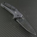 Kershaw Gray 1776 T/E Assisted Folder S/A Knife (3.25in Tumbled Plain 420HC) KER-1776T - Back