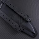 Microtech Knives Arbiter D/E Fixed Knife (8.5in Black Serr ELMAX) 104-3 - Additional View