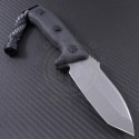 Microtech Knives Currahee T/E Fixed Knife (4.48in Stonewashed Plain ELMAX) 103-10 - Back
