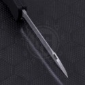 Microtech Knives Custom Halo IV Spear Point Automatic OTF S/A Knife (3.75in Mirror Polished Plain ELMAX) MTC-0046 - Additional View