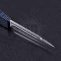 Microtech Knives Custom Other Halo V Spear Point Automatic OTF S/A Knife (4.6in Mirror Polished Plain ELMAX) MTC-0045 - Additional View