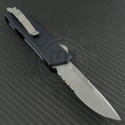 Microtech Knives Scarab S/E Automatic OTF D/A Knife (3.44in Bead Blasted Part Serr ELMAX) 176-8 - Back