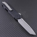 Microtech Knives Scarab T/E Automatic OTF D/A Knife (3.44in Stonewashed Plain ELMAX) 177-10 - Back