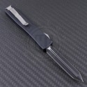 Microtech Knives UTX-70 D/E Automatic OTF D/A Knife (2.41in Black Plain ELMAX) 149-1DT - Back
