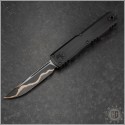 (#1121-16MS1) Microtech Ultratech ZBP D/E Coppermai Damascus - Front
