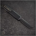 (#1123-1DLCTSH) Microtech Shadow Ultratech ZBP T/E DLC Tactical Plain - Back
