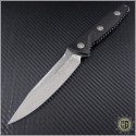 (#113-10) Microtech SOCOM Alpha S/E Stonewash Standard w/ G10 Handles - Front