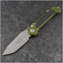 (#1136-10APOD) Microtech OD Green LUDT Gen III Apocalyptic Plain - Front