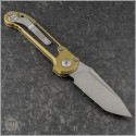 (#1136-10APTA) Microtech Tan LUDT Gen III Apocalyptic Plain - Back