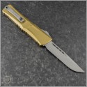 (#1143-10APTA) Microtech Tan Combat Troodon Gen III S/E Apocalyptic PLain - Back