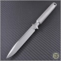 (#116-7) Microtech ADO S/E Bead Blast Plain - Front