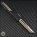 (#119-13CF) Microtech Ultratech Hellhound Bronzed Apocalyptic Plain w/ Carbon Fiber Top - Back