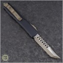 (#119-13) Microtech Ultratech Hellhound Bronzed Apocalyptic Plain - Back