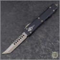 (#119-13) Microtech Ultratech Hellhound Bronzed Apocalyptic Plain - Front
