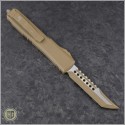 (#119-1CDE) Microtech Dark Earth Ultratech Hellhound Cerakote - Back
