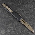 (#119W-13APS) Microtech Ultratech Warlhound Apocalyptic Bronze Plain Signature - Back