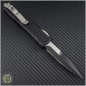 (#120-1-TRI) Microtech Ultratech Bayonet Black Plain Tri-Grip - Back