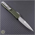 (#120-4OD-TRI) Microtech OD Green Ultratech Bayonet Satin Plain - Back