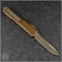 (#121-13APTA) Microtech Tan Ultratech S/E Bronzed Apocalyptic - Back