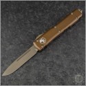 (#121-13APTA) Microtech Tan Ultratech S/E Bronzed Apocalyptic - Front