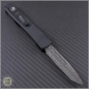 (#121-16CF) Microtech Ultratech S/E Damascus Plain with CF Top - Back