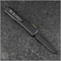 (#121-1DLCTULS) Microtech Ultratech S/E DLC Plain Ultem Top - Back