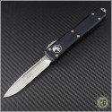 (#121-4CC) Microtech Ultratech S/E Satin Plain - Contoured Chassis - Front