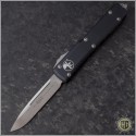 (#121-4) Microtech Ultratech S/E Satin Plain - Contoured Chassis - Front