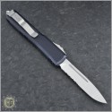 (#121-5CC) Microtech Ultratech S/E Satin Partially Serrated w/ Contoured Handle - Back
