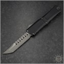 (#1219-10APS) Microtech Combat Troodon Gen III Hellhound Tanto Apocalyptic Plain - Front