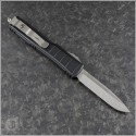(#121II-10S) Microtech Ultratech II Stepside S/E Stonewash Plain - Back