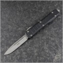 (#121II-10S) Microtech Ultratech II Stepside S/E Stonewash Plain - Front