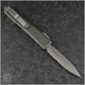 (#122-10APOD) Microtech OD Green Ultratech Apocalyptic D/E Plain - Back