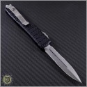 (#122-11) Microtech Ultratech D/E Stonewash Partially Serrated - Back