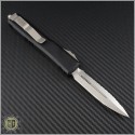 (#122-12CC) Microtech Ultratech Stonewash D/E Fully Serrated Contoured Chasis - Back
