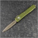 (#122-13APOD) Microtech OD Green Ultratech D/E Bronze Plain - Front