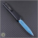 (#122-1JK) Microtech Ultratech D/E Blue Blade Plain - Back