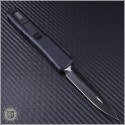 (#122-1TCC) Microtech Tactical Ultratech Black D/E Plain Contoured Chasis - Back