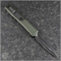 (#122-2OD) Microtech OD Green Ultratech D/E Black Partially Serrated - Back