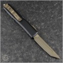 (#123-13MLS) Microtech Molon Labe Ultratech T/E Bronze Plain - Back