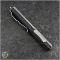 (#123-1CL) Microtech Ultratech T/E Black Plain Blade w/ Clear Topped Handle - Additional View
