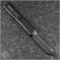 (#123-1T) Microtech Ultratech T/E Black Plain Tactical - Back