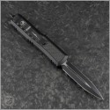 (#126-1TCFIS) Microtech Daytona D/E Black Plain - Back